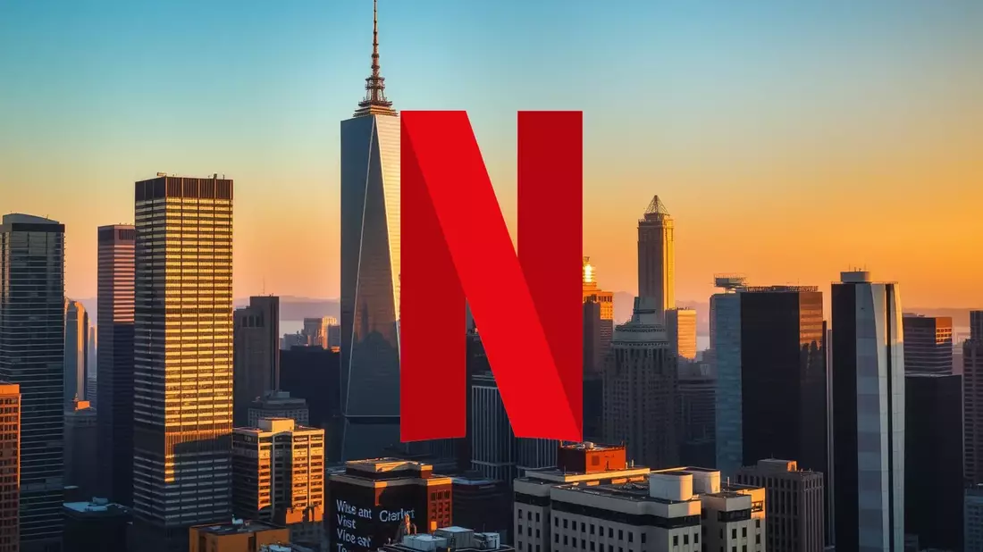 Netflix: El gigante del streaming afila sus armas entre un estudio de Hollywood y 31.000 millones para la recompra Illustration mit AI erstellt übermittelt durch boerse-global.de