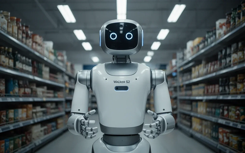 Ubtech Robotics: Walker S2 bei Rossmann Burgwedel - Foto: über boerse-global.de