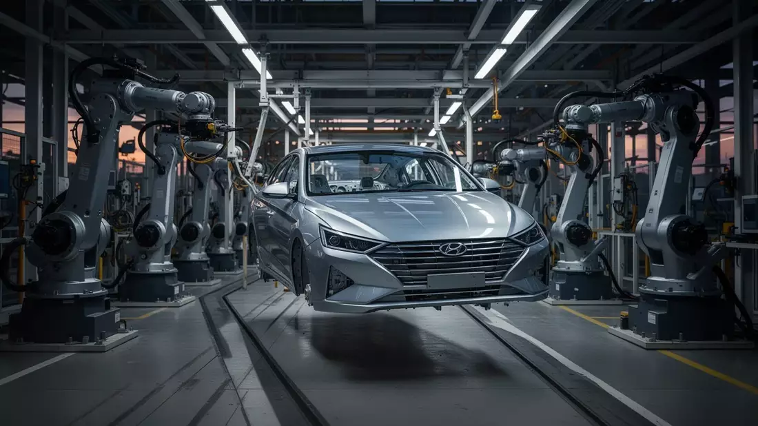 Hyundai Aktie: Gewinneinbruch trifft Kurs - Bild: über boerse-global.de