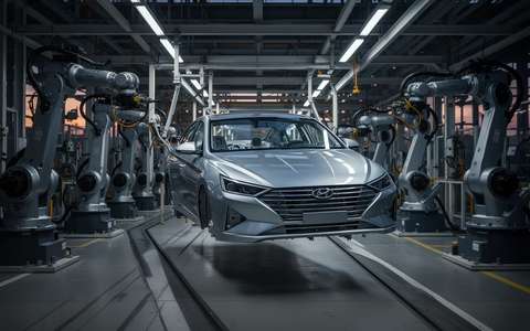 Hyundai Aktie: Gewinneinbruch trifft Kurs - Foto: über boerse-global.de