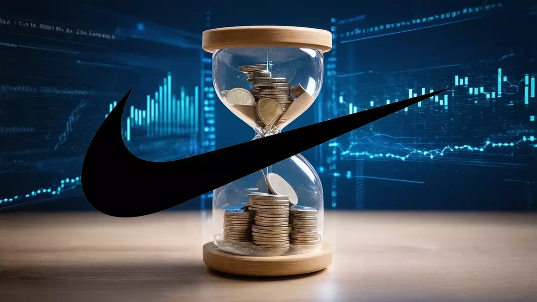 Nike: El calzado corre, pero el gigante cojea entre aranceles y China Illustration mit AI erstellt übermittelt durch boerse-global.de