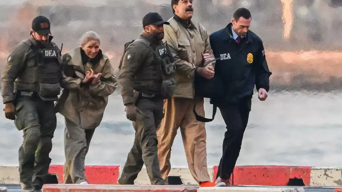 Venezuelas Präsident Nicolás Maduro war Anfang Januar von US-Truppen festgenommen und nach New York gebracht worden. (Archivbild) - Bild: Kyle Mazza-Cnp/Zuma Press/dpa