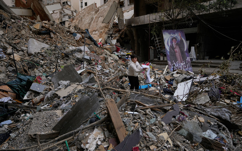 Viele Rückkehrer im Libanon finden zu Hause nur noch Trümmer vor. (Archivbild) - Foto: Hussein Malla/AP/dpa