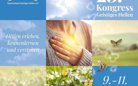 23. DGH-Kongress: Geistiges Heilen erleben - 9. bis 11. Oktober 2026 in Rotenburg an der Fulda - Foto: presseportal.de