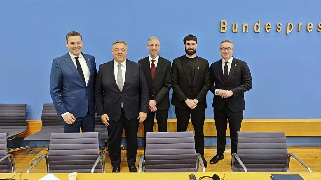 Pressekonferenz zu deutsch-kanadischer KI-Partnerschaft am 24.04.2026 - Bild: via dts Nachrichtenagentur