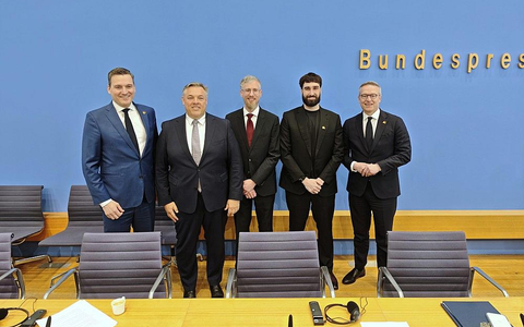 Pressekonferenz zu deutsch-kanadischer KI-Partnerschaft am 24.04.2026 - Foto: via dts Nachrichtenagentur