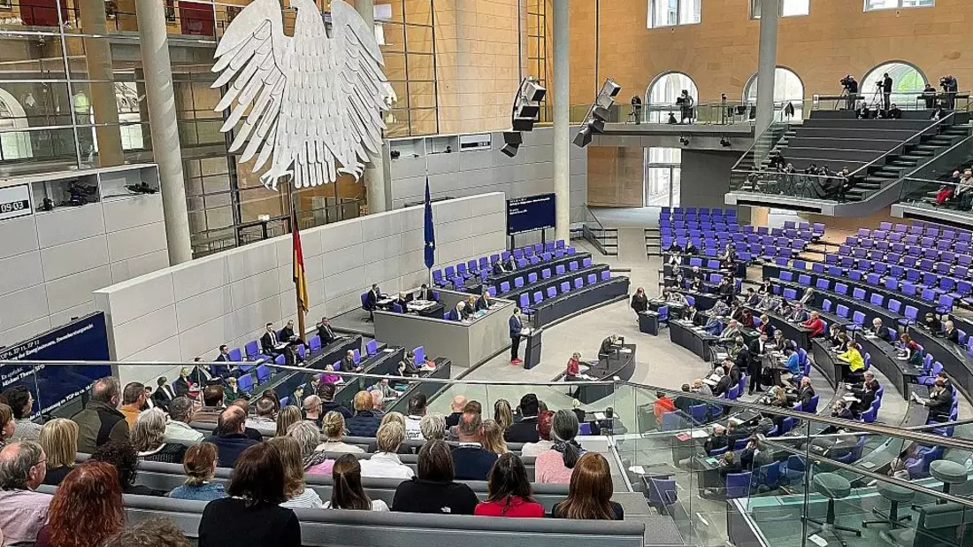 Bundestagssitzung am 24.04.2026 - Bild: via dts Nachrichtenagentur