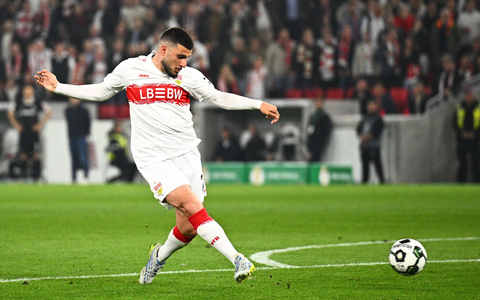 Auch Deniz Undav kritisierte den Schiedsrichter. - Foto: Tom Weller/dpa