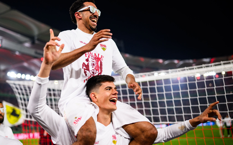 Tiago Tomás wurde in der Verlängerung zum Matchwinner. - Foto: Tom Weller/dpa