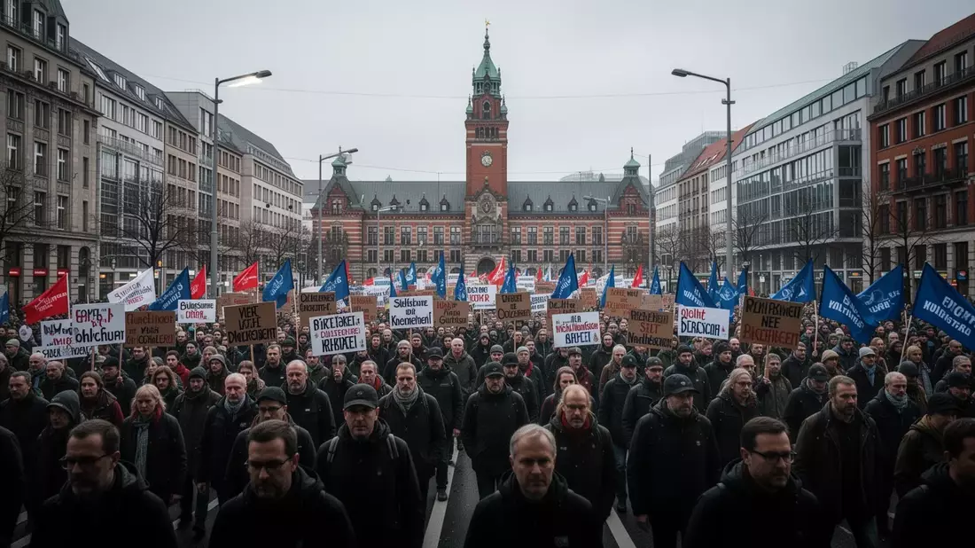 GEW ruft zu Massenprotesten am 1. Mai auf - Bild: über boerse-global.de