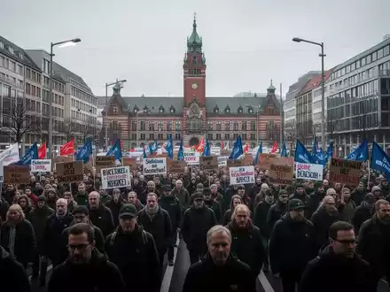 GEW ruft zu Massenprotesten am 1. Mai auf - Foto: über boerse-global.de