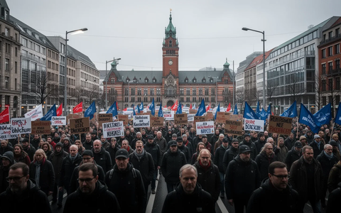 GEW ruft zu Massenprotesten am 1. Mai auf - Foto: über boerse-global.de
