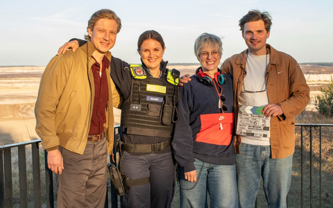Dreharbeiten in der Lausitz: Rundfunk Berlin-Brandenburg und ARD Degeto setzen Der Krimi aus Brandenburg fort - Foto: presseportal.de