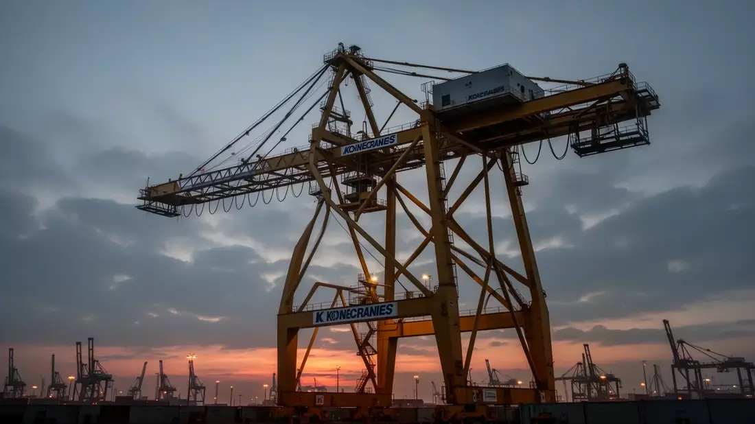 Konecranes: Bilanz im April erwartet - Bild: über boerse-global.de