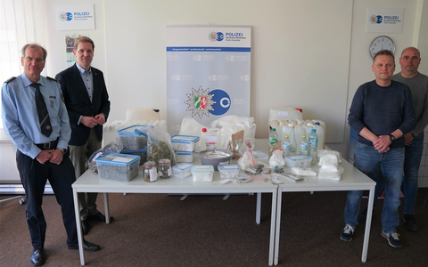 POL-COE: Dülmen/Polizei hebt Drogenlabor aus - Foto: presseportal.de