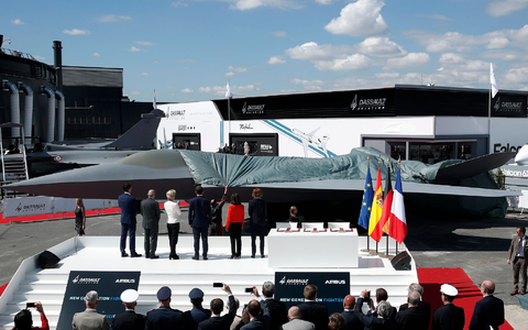 Das Ringen um das deutsch-französische Luftkampfprojekt FCAS geht erst einmal weiter. (Archivbild) - Foto: Benoit Tessier/POOL Reuters/dpa