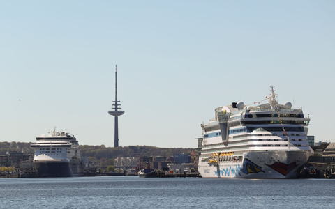 Kiel zählt zu Deutschlands beliebtesten Kreuzfahrthäfen Deutschlands. (Archivbild)  - Foto: Christian Charisius/dpa