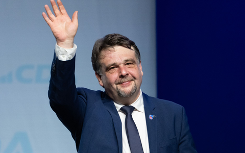 Dennis Radtke mahnte auf der CDA-Tagung an, die CDU müsse auf «schwarzmalerische Rhetorik» verzichten und eine positive Zukunft betonen. - Foto: Florian Wiegand/dpa