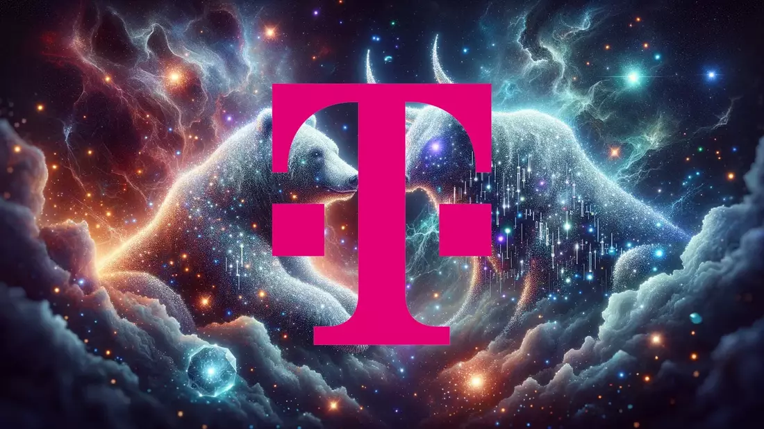 Deutsche Telekom’s Stock Stumbles as Buybacks and 6G Plans Battle Merger Jitters Illustration mit AI erstellt übermittelt durch boerse-global.de