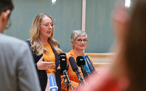 Katharina Dröge und Britta Haßelmann (Archiv) - Foto: via dts Nachrichtenagentur