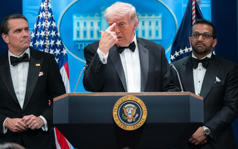 US-Präsident Donald Trump hat den Verdächtigen als «Möchtegern-Attentäter» bezeichnet - Foto: Jose Luis Magana/AP/dpa