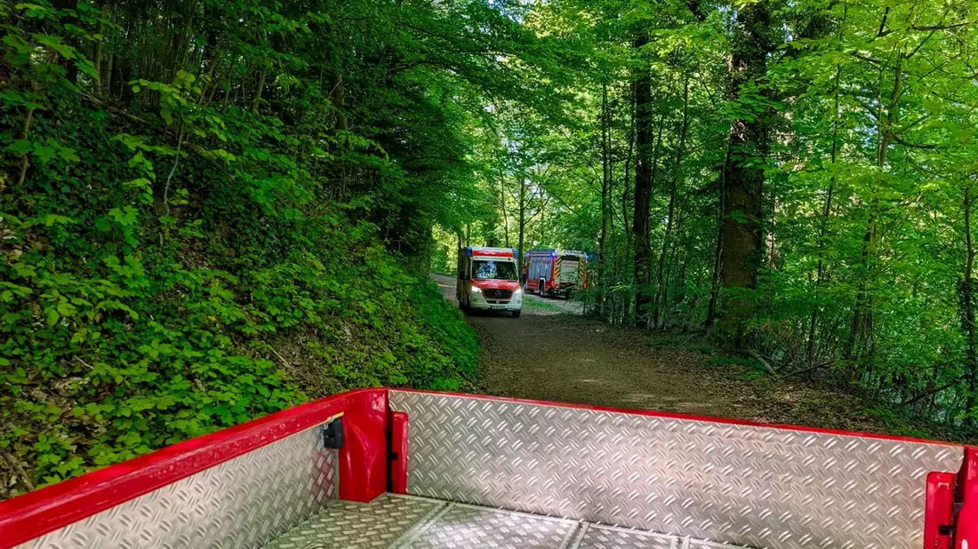 FW Weinheim: Feuerwehr Weinheim im Einsatz - Technische Störung, Ölgeruch und Notfall im Exotenwald - Bild: presseportal.de