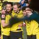 Jubel bei Borussia Dortmund: Die vorzeitige Champions-League-Qualifikation ist geschafft.  - Foto: Bernd Thissen/dpa
