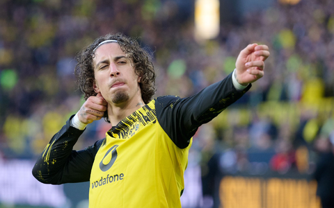 Traf zum 4:0 für Dortmund: Fabio Silva. - Foto: Bernd Thissen/dpa