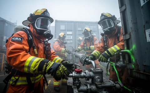 Gefahrstoffmanagement: Feuerwehren rüsten sich für komplexe Chemieunfälle - Foto: über boerse-global.de