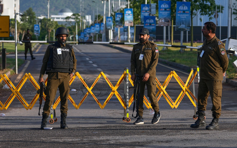 Der für die Verhandlungen in Islamabad vorhergesehene Ort ist von pakistanischen Sicherheitskräften weiträumig abgesperrt worden. (Archivbild) - Foto: Anjum Naveed/AP/dpa