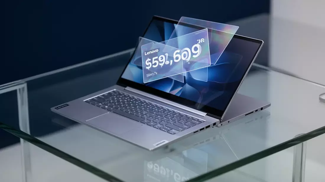 Lenovo Yoga Slim 7x: Snapdragon-Laptop für 800 Euro im Ausverkauf - Bild: über boerse-global.de