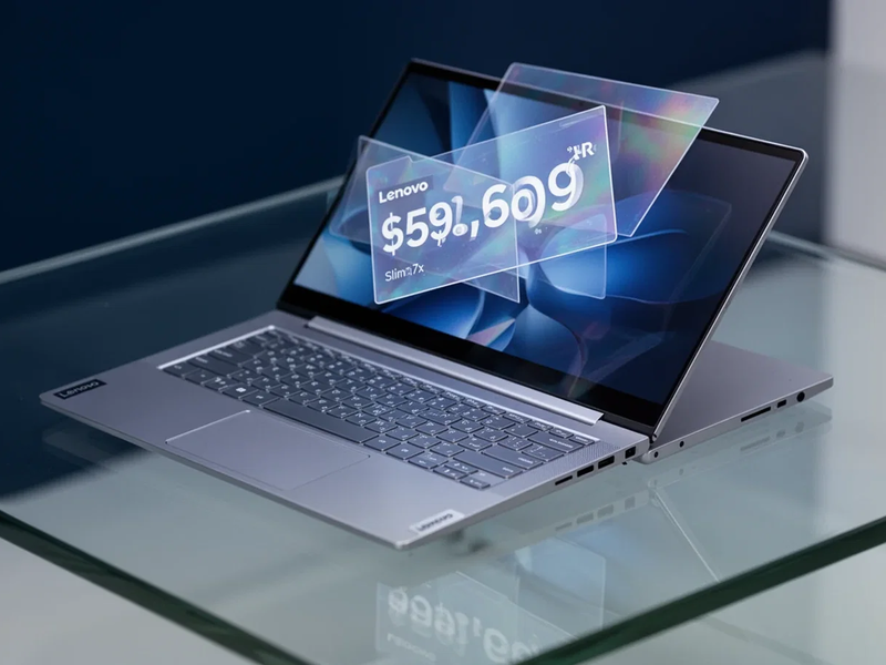 Lenovo Yoga Slim 7x: Snapdragon-Laptop für 800 Euro im Ausverkauf - Foto: über boerse-global.de