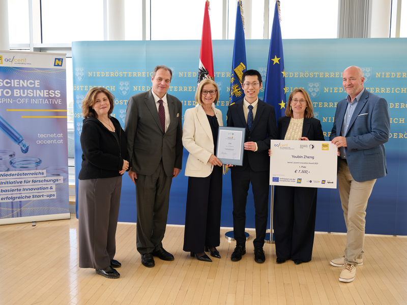1. Preis für Youbin Zheng - Foto: NLK Pfeiffer über pressetext.de