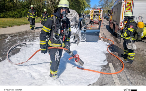 FW-M: Wochenendrückblick der Feuerwehr München für den 24. bis 26. April 2026 - Foto: presseportal.de