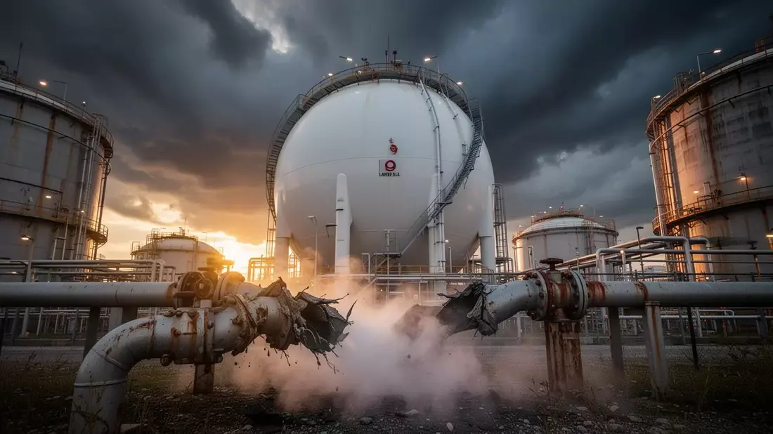 WisdomTree Natural Gas 3x: 20% LNG-Ausfälle durch Geopolitik - Bild: über boerse-global.de