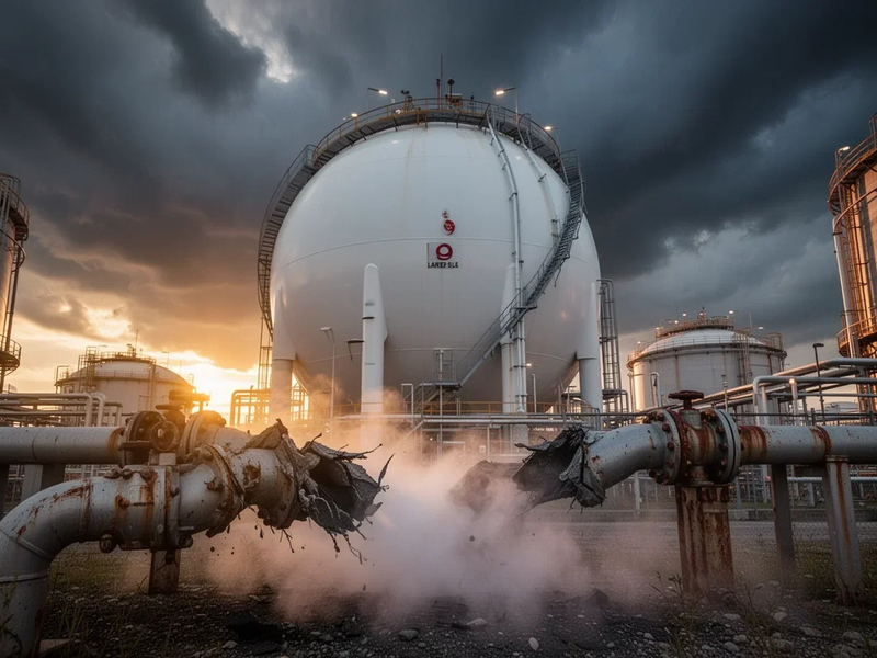WisdomTree Natural Gas 3x: 20% LNG-Ausfälle durch Geopolitik - Foto: über boerse-global.de
