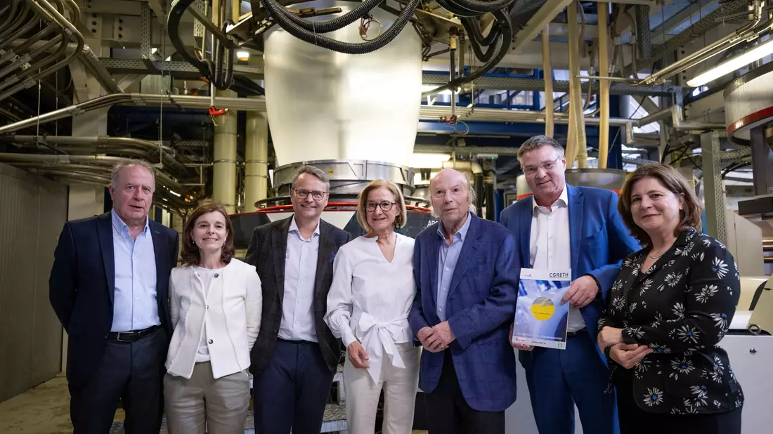 Betriebsbesuch bei G. Coreth GmbH - Bild: NLK Pfeffer über pressetext.de