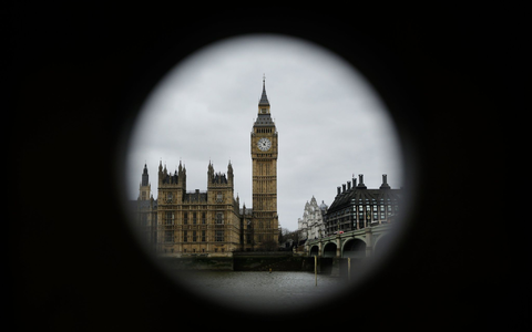 London im Blick: In Berlin geht es um die deutsch-britische Wirtschaftsbeziehung. (Archivbild)  - Foto: Matt Dunham/AP/dpa