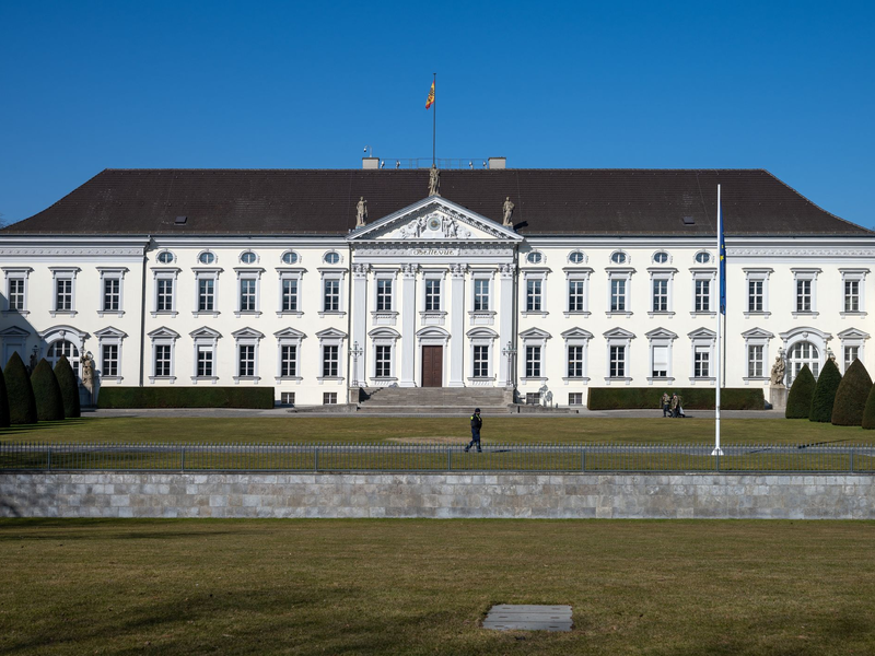 Schloss Bellevue wird bald saniert. - Foto: Soeren Stache/dpa/ZB