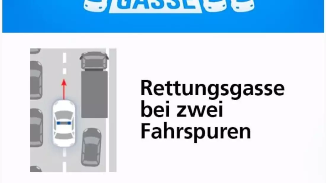 POL-HK: Heidekreis: Kontrollen auf der A 7 - Fehlverhalten bei Rettungsgasse festgestellt - Bild: presseportal.de