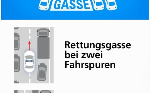 POL-HK: Heidekreis: Kontrollen auf der A 7 - Fehlverhalten bei Rettungsgasse festgestellt - Foto: presseportal.de