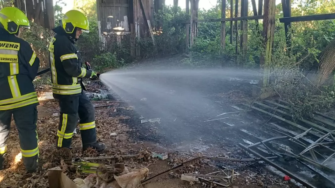 Feuerwehr MTK: 14 Einsätze, Großbrand-Unterstützung und intensive Ausbildung: Anspruchsvolle Tage für die Hattersheimer Feuerwehren - Bild: presseportal.de