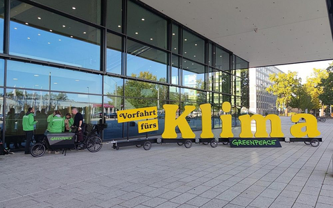 Greenpeace-Protest für Klimaschutz (Archiv) - Foto: via dts Nachrichtenagentur