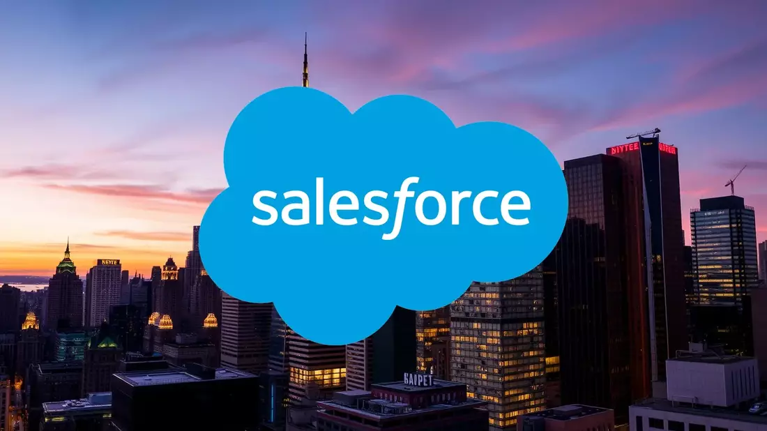 Salesforce: la tormenta bursátil que esconde un negocio de récord y la apuesta de Michael Burry Illustration mit AI erstellt übermittelt durch boerse-global.de