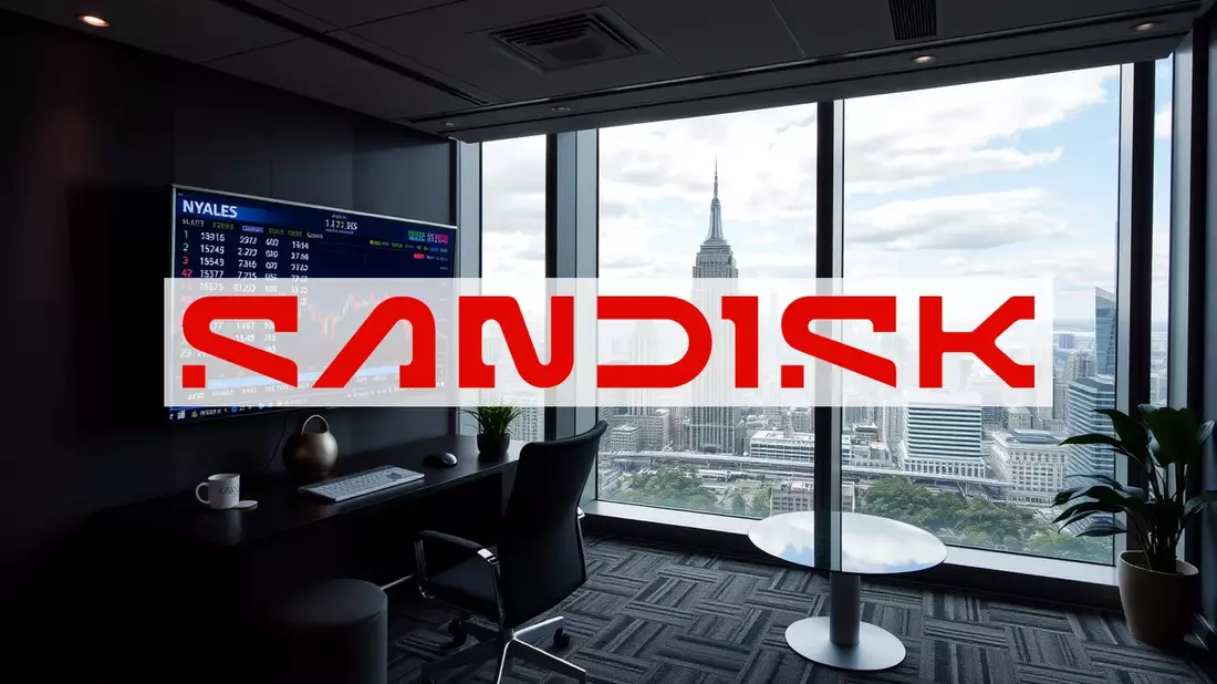 SanDisk: La Fiebre del NAND Dispara las Previsiones Antes de los Resultados Trimestrales Illustration mit AI erstellt übermittelt durch boerse-global.de