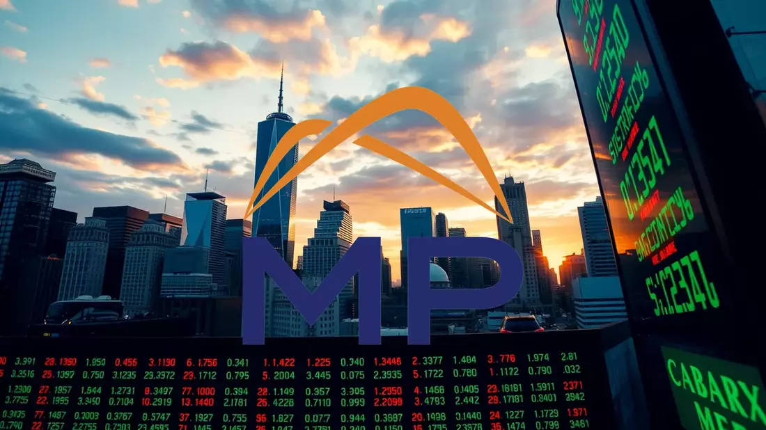 MP Materials: La danza de los inversores institucionales frente a las dudas internas Illustration mit AI erstellt übermittelt durch boerse-global.de