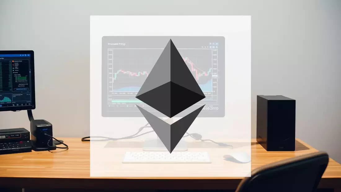 Ethereum’s Split Personality: Record Staking Meets a $21 Million ETF Outflow Illustration mit AI erstellt übermittelt durch boerse-global.de