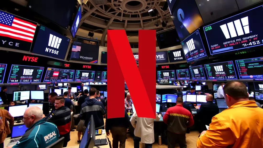Netflix’s $55 Billion Buyback Can’t Mask the $2.8 Billion Elephant in the Room Illustration mit AI erstellt übermittelt durch boerse-global.de