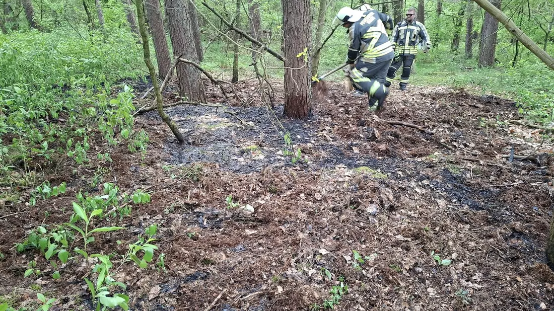 FW Hünxe: Vegetationsbrand in Drevenack - Bild: presseportal.de
