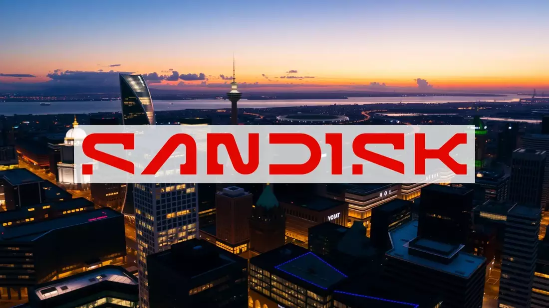 SanDisk's Explosive Run: A NAND-Flash Supercycle Meets Wall Street's Highest Expectations Illustration mit AI erstellt übermittelt durch boerse-global.de